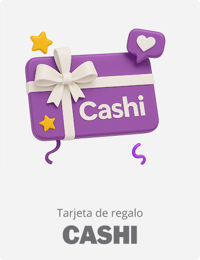 Tarjeta de regalo Cashi