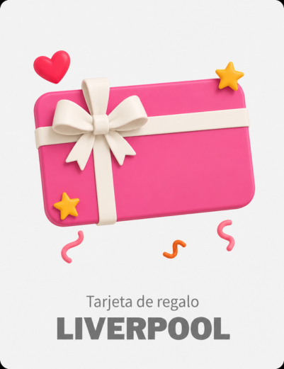Tarjeta de regalo Liverpool