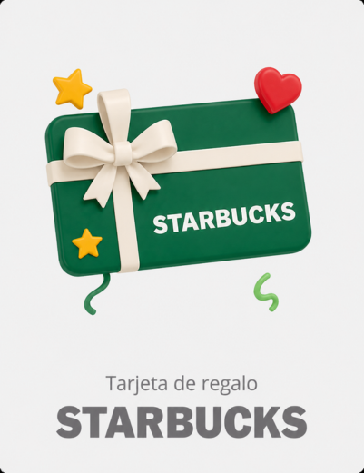 Tarjeta de regalo Starbucks